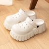 Zuecos de Plataforma Lidani 2025 Nuevas Chanclas Antideslizantes de Playa con Chanclas de Dedos para Mujer para Uso Exterior en Verano