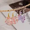 Molde de Resina DIY de Amapola para 26 Letras Inglesas, Números, Símbolos y Pendientes con Forma de Corazón, Aretes, Colgantes y Adornos Colgantes