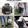 Directo de fábrica, el bolso más vendido a nivel transfronterizo para la consola central del coche de mascotas, bolso transportador de perros portátil, bolso de mano para montar en el coche para perros y gatos pequeños