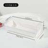 Caja Cuadrada para Pastel Transfronteriza Caja para Empaque de Sándwich Caja Transparente Vacía para Postre Set al por Mayor