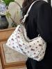 Bolsa de Lona Casual de Gran Capacidad para Mujer 2026 Nuevo Verano Versátil Bolso Cruzado de Moda para el Trabajo Hombro Axila