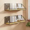 Estante de almacenamiento de pared para dormitorio, habitación de estudiante, litera, cesta colgante de pared sin perforación para aperitivos y artículos varios
