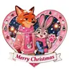 Zootopia 2 Imanes Magnéticos para Refrigerador Decoración del Hogar Judy Nick CP Colección de Decoración Conmemorativa de Navidad de Alto Valor