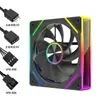 Caja de Computadora de Escritorio Prism 8ª Generación Ventilador de Refrigeración Enfriado por Aire Sincronización de Luz ARGB Interfaz 5V+3pin