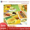 Restaurante Restaurante bandeja ao ar livre impressão de papel restaurante fast food pastelaria prato papel design e produção Alimentos Comida ocidental papel