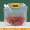 Saco Selado Saco Conservador de Frescor Doméstico Grau Alimentício Saco Auto-Selante com Vedação para Geladeira Embalagem Especial para Grãos Saco de Armazenamento