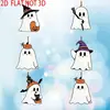 Produtos de madeira são os mais vendidos internacionalmente, 6 tipos de pingentes de fantasma branco para o Halloween, disponíveis exclusivamente para atacado de fornecedores de pequenas mercadorias de Yiwu.