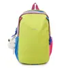 Mochila Casual Cross-Border Estilo Novo Color-Blocking Cor Dopamina para Viagens ao Ar Livre, Esportes, Montanhismo e Caminhada, Mochila de Grande Capacidade