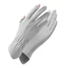 Luvas de Proteção Solar Estendidas de Verão para Mulheres, Luvas Frescas para Uso Externo, Comprimento Médio, UPF300, Anti-UV, para Ciclismo