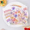 Guardanapos Descartáveis com Padrão de Flores e Plantas, Guardanapos para Festa de Aniversário, Guardanapos Impressos da Amazon para Uso Doméstico