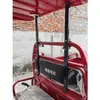 Toldo Eléctrico Grande para Triciclo de 1.1m para Protección Solar y de Lluvia, Toldo Engrosado para Motocicletas de Gasolina y Unidades Frontales de Triciclo