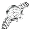 Reloj Marca Opk Modelo Nuevo Multifuncional Moda Cuarzo Calendario Simple Correa de Acero Luminoso Resistente al Agua Reloj para Mujer