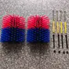 Escova Corporal de Meio Círculo para Bois Transfronteiriça Escova de Limpeza para Bois Meio Círculo Massageadora e Coçadora Rolo de Limpeza para Gado Atacado