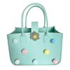 Bolsa de Fieltro Linda Bebé Favor de Fiesta de Cumpleaños 100 DIY Bolsa Tote Bolsa de Regalo Promocional Hecha a Mano