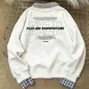 Sudadera Básica Versátil de Dos Piezas Falsas con Cuello Polo para Hombres y Mujeres, Cálida y Elegante para Otoño e Invierno, Top Coreano Forrado de Polar