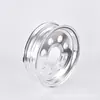 Rueda de aluminio para motocicleta de 10 pulgadas, mono pequeño/Jincheng 70, motocicleta todoterreno delantera y trasera modificada, pequeño chico de oro de 10 pulgadas, 8 agujeros