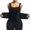 Cinturón de compresión de tres secciones para moldear el cuerpo, control de abdomen, soporte de cintura para mujeres posparto y cinturón de control abdominal al por mayor