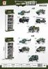 Juguete Infantil de Fricción Set de Ingeniería Militar Ciudad de Fuego Modelo de Coche Venta al por Mayor Juguetes de Desarrollo Intelectual
