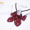 2022JK Orejas de Conejo Japonés Puntiagudas Corbata de Moño Cuello de Niña Lazo con Uniforme Traje de Marinero Cuello Pequeño