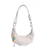 Bolsa Popular Crescent Dumpling Deste Ano Design de Nicho Bolsa Francesa de Axila Bolsa Transversal de Ombro Único de Alto Nível Moda para o Dia a Dia