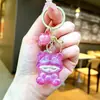 Chaveiro Ursinho Yunmeng Galvanizado Caixa Surpresa Fofa Figura de Ação Pingente Criativo Acessório Pequeno Presente Atacado