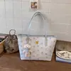 Bolsas Impressas Transfronteiriças 2026 Moda Casual Nova Bolsa de Ombro Grande Capacidade para o Dia a Dia Bolsa Tote de Mão Primavera e Verão