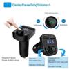 Carregador receptor Bluetooth para carro X8 qualidade de som sem perdas transmissor FM cartão plug-in player MP3 Bluetooth para carro