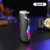 Internet Celebrous Novo Isqueiro Inflável Cool Color Light Gradient Double Fire Isqueiro Alto Valor de Cor Isqueiro Presentear Maré