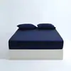 Conjunto de Três Peças de Lençol, Fronha e Capa de Edredom 100% Algodão Cetim Protetor de Colchão Universal para Todas as Estações Solteiro Casal Hotel Roupa de Cama de Hotel