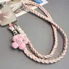 Lanyard para Teléfono de Girasol Trenzado de Tres Hilos Cruzado Correa para Ins Moda Fresco Escalada al Aire Libre Resistente