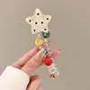 Goma para el pelo de cordón de teléfono de fresa y coco para niña, Elegante, Sin marca, No aprieta, Alta elasticidad, Duradera, para mujeres