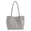 Bolsa de Mano Tejida Retro Nueva 2026 para Mujer, Gran Capacidad, Para Viajes Diarios, Hombro Único, Portátil, Casual, Simple, Bolsa de Axila
