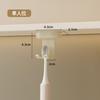 Suporte de Escova de Dentes de Parede para Banheiro, Rack de Armazenamento para Escova de Dentes Elétrica, Rack de Suspensão Dobrável, Gabinete Dobrável sob o Espelho