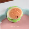 Peine de Cojín de Aire de Capibara Lindo de Dibujos Animados Portátil Colgante de Muñeca de Comida Peine Masajeador Plegable para Niña Peine de Airbag al por Mayor
