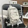 Mochila Pequeña Ligera Multiusos Nueva Primavera 2026 Patrón Oscuro Fresco de Moda Mochila Casual de Viaje para Estudiantes Universitarios Parejas