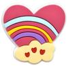 Parche Suave de PVC Pequeño Lindo de Dibujos Animados de Corazón Transfronterizo Accesorios Decorativos para Funda de Teléfono Móvil DIY Accesorios de Joyería Venta al Por Mayor