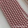Taro Rosa Pérola de Imitação Shijia 8mm10mm Contas de Vidro Cristal Contas Contas Acessórios Atacado Artesanato DIY