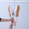 Estante de Secado Almacenamiento Estante para Secar Zapatos Viento Creativo Doble Gancho Balcón Multiusos Colgador de Ropa Gancho Estante para Secar Zapatos