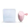 Algodón de maquillaje flocado tipo gota de agua sin látex mini huevo de maquillaje huevo de belleza mini corte oblicuo traje de esponja para polvos tipo calabaza