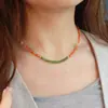 Colar de Pérolas de Água Doce Feminino Material Natural de Sichuan Vermelho do Sul Acessórios de Colar da Moda Design de Jaspe e Cera de Abelha Colar de Alta Qualidade