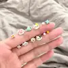 Conjunto de Brincos Stud Gato Cartoon Fofo da Moda Taiyaki Pequenos Brincos Delicados Nicho Versátil de Alta Qualidade