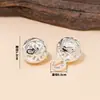 Botones qipao aleación de zinc cuentas de nube auspiciosa hebilla de metal traje Tang Hanfu tendencia nacional ropa china decoración retro cuentas redondas