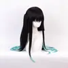 [Shengnai] tempo transparente no Ichiro Ghost Blade modelagem cos peruca cabelo liso clipe Tiger