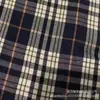 Tecido Xadrez Sarja, Material Xadrez Tingido no Fio, Tecido Xadrez de Poliéster com Elastano, Tecido Decorativo para Bolsas, Roupas, Acessórios para Pets