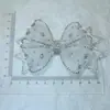 Accesorios para Joyería de Malla Casual con Lazo de Pedrería Tocado DIY Pasador Zuecos de Zapato Flor Material al por Mayor