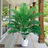 Planta Verde Simulada Nórdica Palmera Girasol Sala de Estar Patio Grande de Pie Decoración del Hogar Plástico Árbol Falso Venta al por Mayor