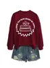 BEBE TÉ LEE LIBROS Amazon Wish Sitio Independiente Moda Casual Elegante Sudadera de Otoño Invierno para Mujer