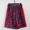Pantalones Cortos Casuales de Verano de Moda con Rayas de Ángel y Bloques de Color, Fabricante de Comercio Exterior Transfronterizo, Venta al por Mayor, Pantalones Deportivos en Stock