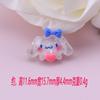 Arte de Uñas Transparente Perro DIY Accesorios Horquilla Resina Accesorios Funda de Teléfono Kit de Material Pegamento Crema Kit de Material DIY
