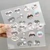 Pegatinas de Transferencia Versión Q de Panecillo Cerdo Lindas y Adorables Wang Lu, Jie Mu, Zhi Cheng, Guoguo Pegatinas de Material Exclusivo DIY